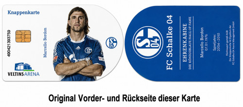 Knappenkarte schalke arena - schalke,