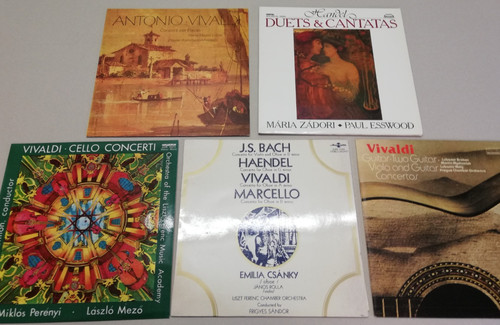 Lps vivaldi händel - lps,