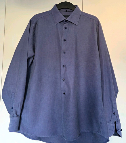 Gino marcello herren hemd - herren, blau