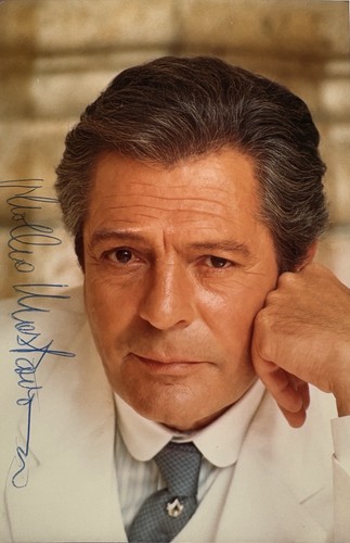 Marcello mastroianni signiert - marcello,