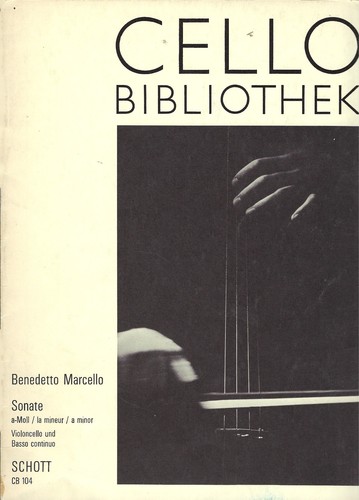 Benedetto marcello sonate iii - sonate,