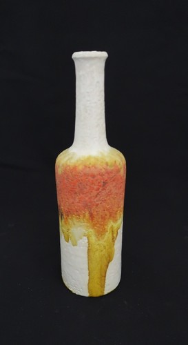 Flaschenförmige keramikvase - flaschenförmige,