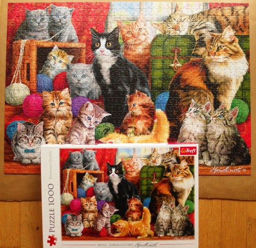 Puzzle katzen trefl - puzzle,