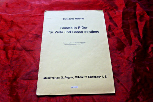 Benedetto marcello sonate - marcello,