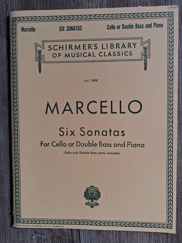 Marcello sechs sonaten - sonaten, für